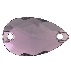 Pear 2H 12x7 mm Light Amethyst