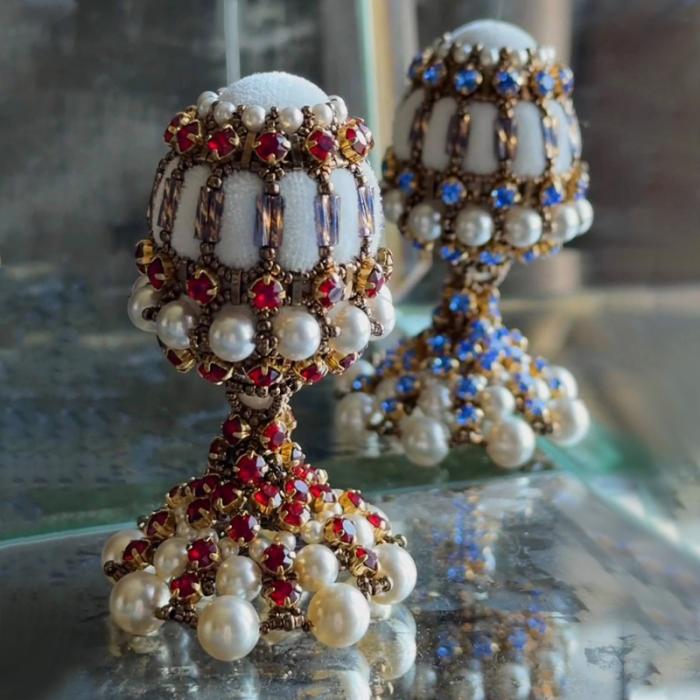 Мастер-класс по игольнице «Яйцо Фаберже»