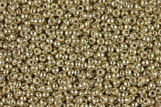 Seedbead Miyuki 15/0 4201 Duracoat Galvanized Silver