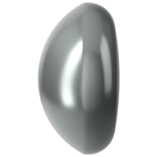 Жемчужины 5817 MM 6.0 Crystal Dark Grey Pearl