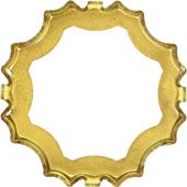 4195/S 18 mm 1PH203 Gold Plating