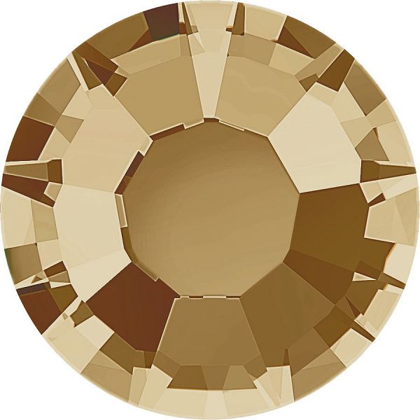 A A293 SS 16 CRYSTAL GOLDHONEY M HF