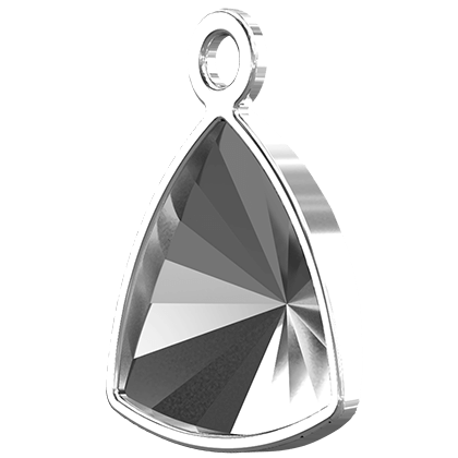 4799/J 14x14.3 mm Rhodium Plating