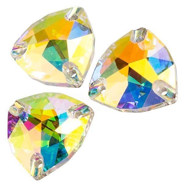 YHB 3778 12*12 mm Crystal AB