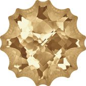 Кристаллы 4195 18 mm Crystal Golden Shadow