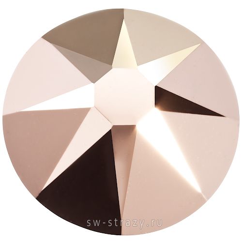 Стразы горячей фиксации 2078 ss 34 Crystal Rose Gold HF