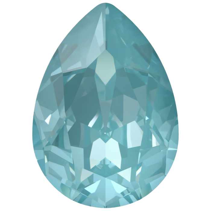 Кристаллы 4320 18x13 mm Crystal Paradise Blue Lux