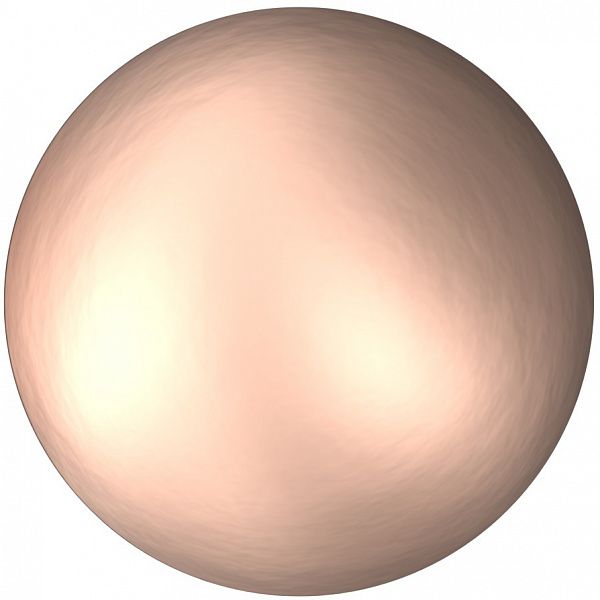 Стразы горячей фиксации 2080/4 ss 34 Crystal Rose Gold Pearl HF