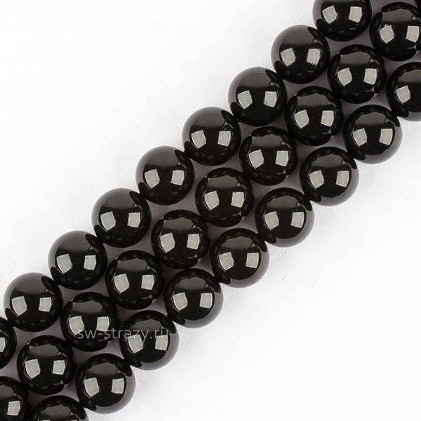 Жемчужины 5810 5 mm Crystal Mystic Black Pearl