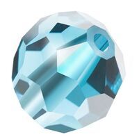 P Round Bead 5000 5 mm aqua Bo
