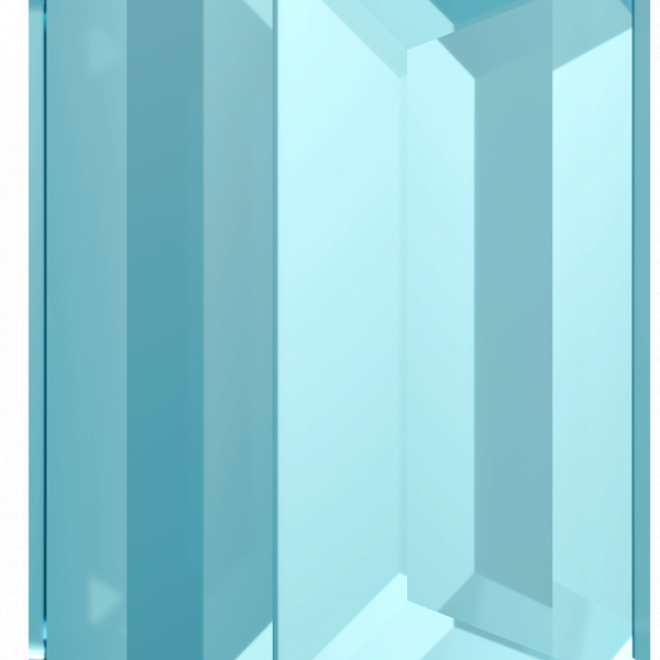 Стразы горячей фиксации 2772 6.5x2,1 mm Aquamarine HF