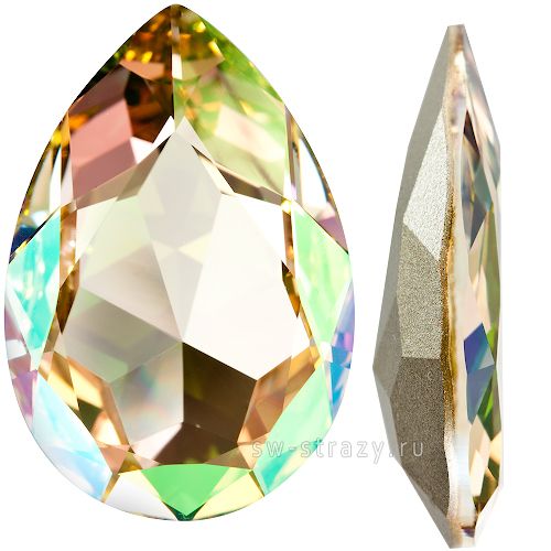 Кристаллы 4327 30x20 mm Crystal Luminous Green