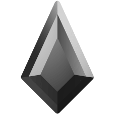 2771 12,9x8.3 mm Jet Hematite F