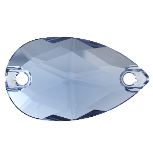 Pear 2H 12x7 mm Light Sapphire