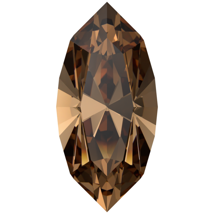 Кристаллы 4228 8x4 mm ReCreate Light Smoked Topaz