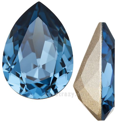 Кристаллы 4320 18x13 mm Denim Blue
